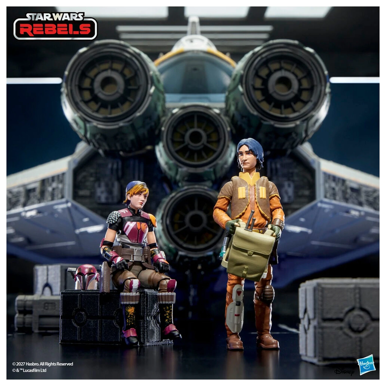 Star Wars Lothal Rebel pack 3 figures 9,5cm product photo