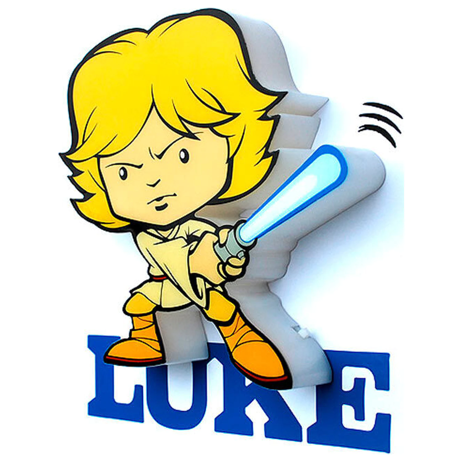 Star Wars Luke Skywalker 3D Light FX mini lamp product photo