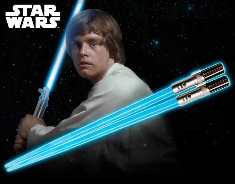 Star Wars Chopsticks Luke Skywalker Lightsaber (renewal) product photo