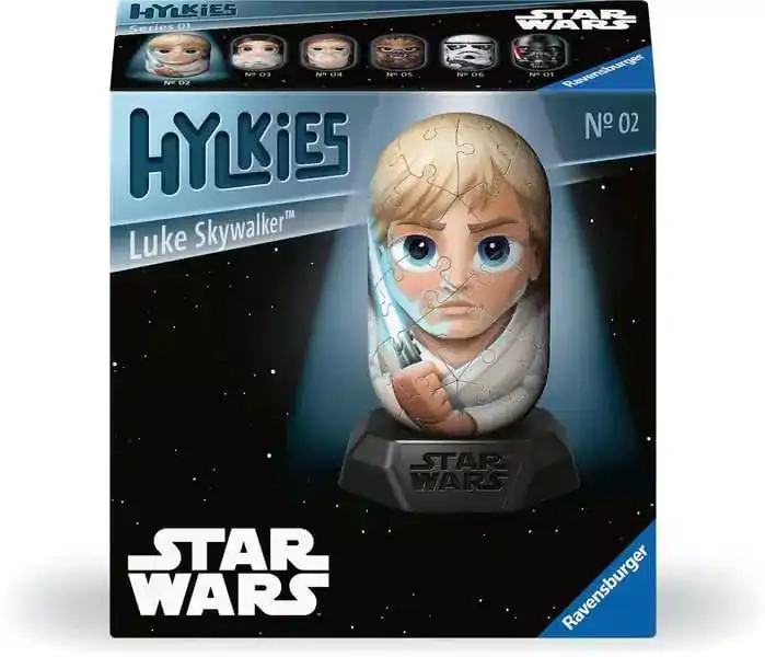 Star Wars 3D Puzzle Luke Skywalker Hylkies (54 Pieces) product photo