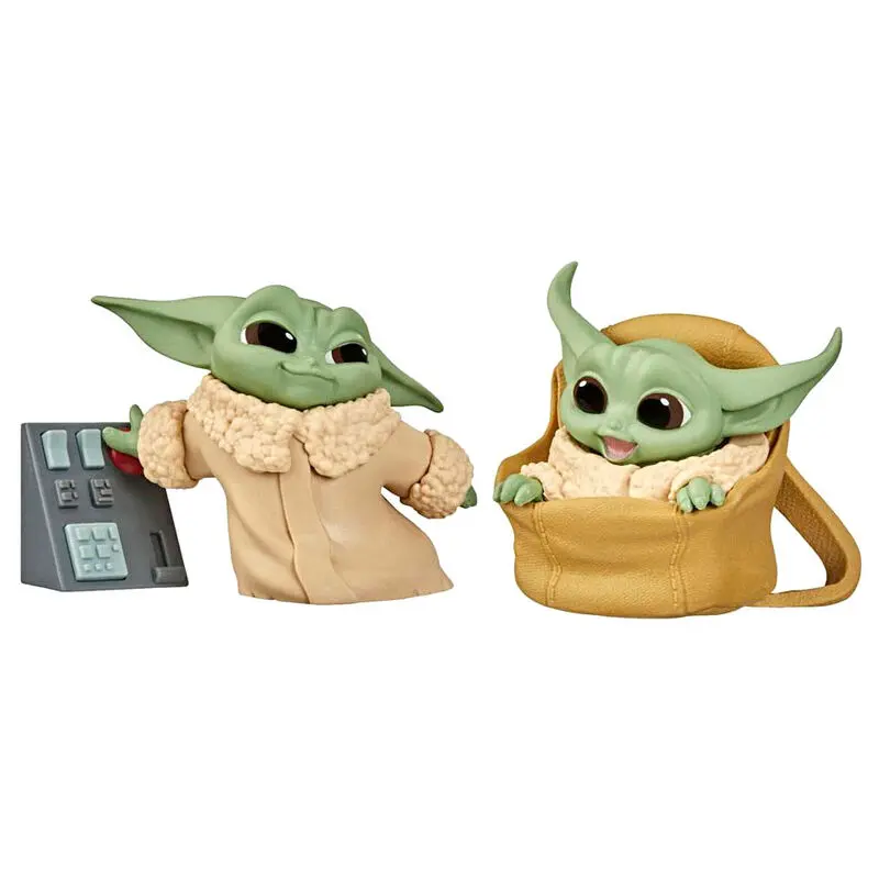 Star Wars Mandalorian Bounty Collection The Child Speeder Ride and Touching Buttons pack 2 figures product photo