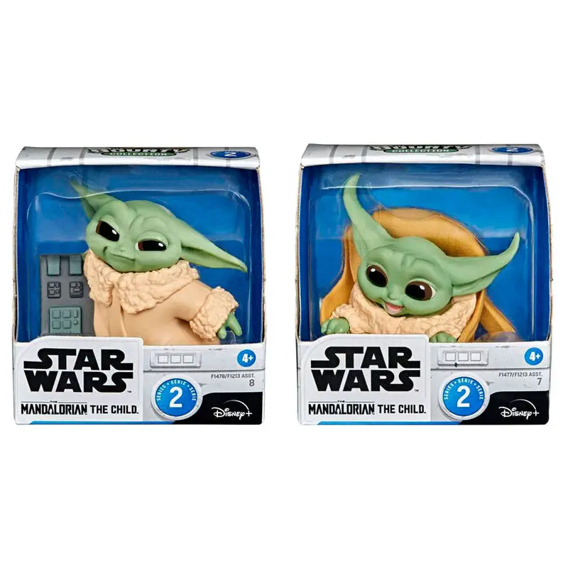 Star Wars Mandalorian Bounty Collection The Child Speeder Ride and Touching Buttons pack 2 figures product photo