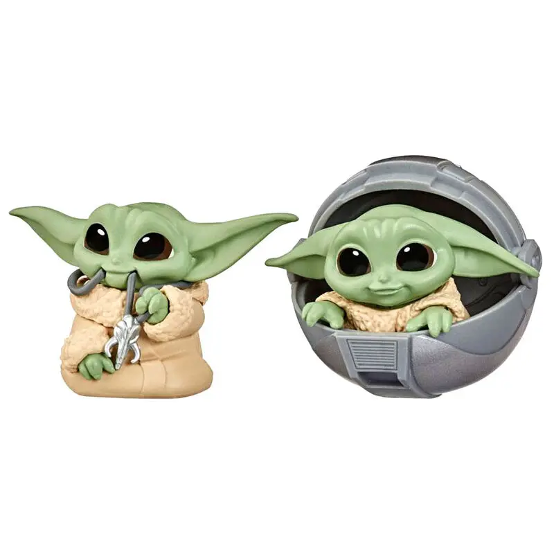 Star Wars Mandalorian Bounty Collection The Child Pram and Mandalorian Necklace pack 2 figures product photo