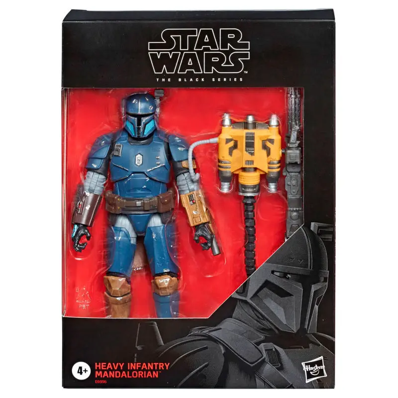 Star Wars The Mandalorian Black Series Action Figure Heavy Infantry Mandalorian Exclusive 15 cm product photo