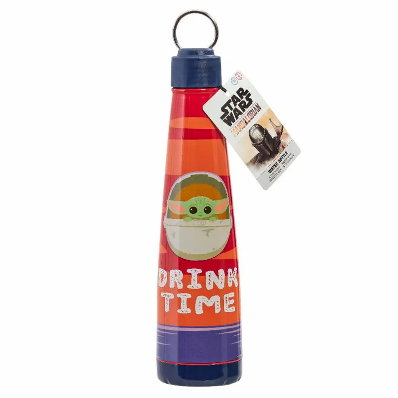 Star Wars Mandalorian Yoda The Child Drink Time metal water bottle product photo