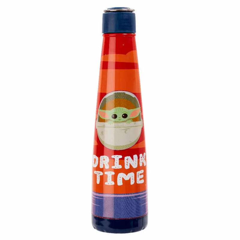 Star Wars Mandalorian Yoda The Child Drink Time metal water bottle product photo