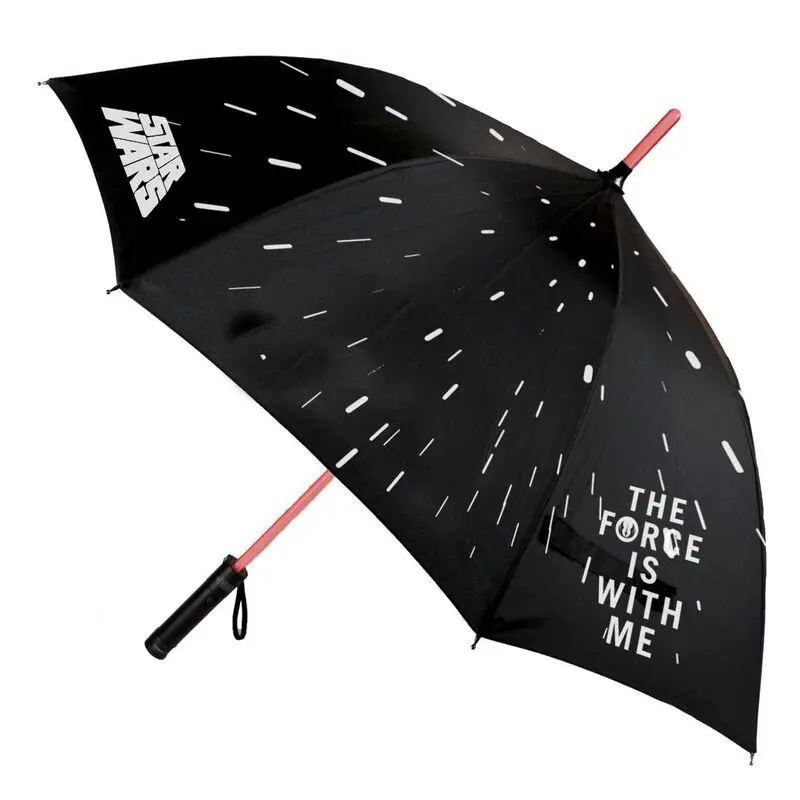 Star Wars manual folding umbrella lights product photo