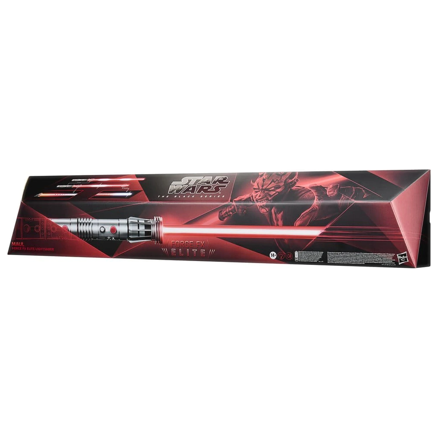 Star Wars: Maul - Shadow Lord Black Series Replica Force FX Elite Lightsaber Maul product photo