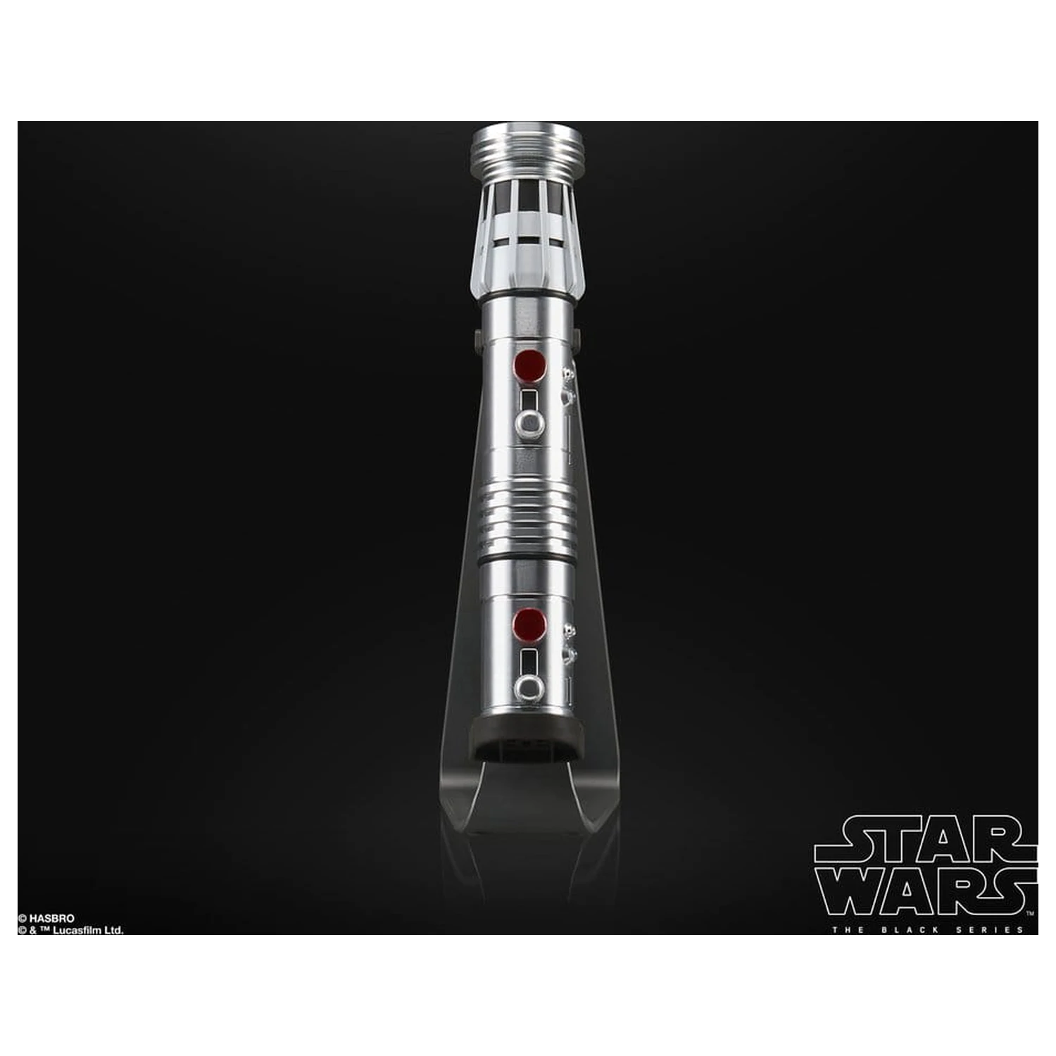 Star Wars: Maul - Shadow Lord Black Series Replica Force FX Elite Lightsaber Maul product photo