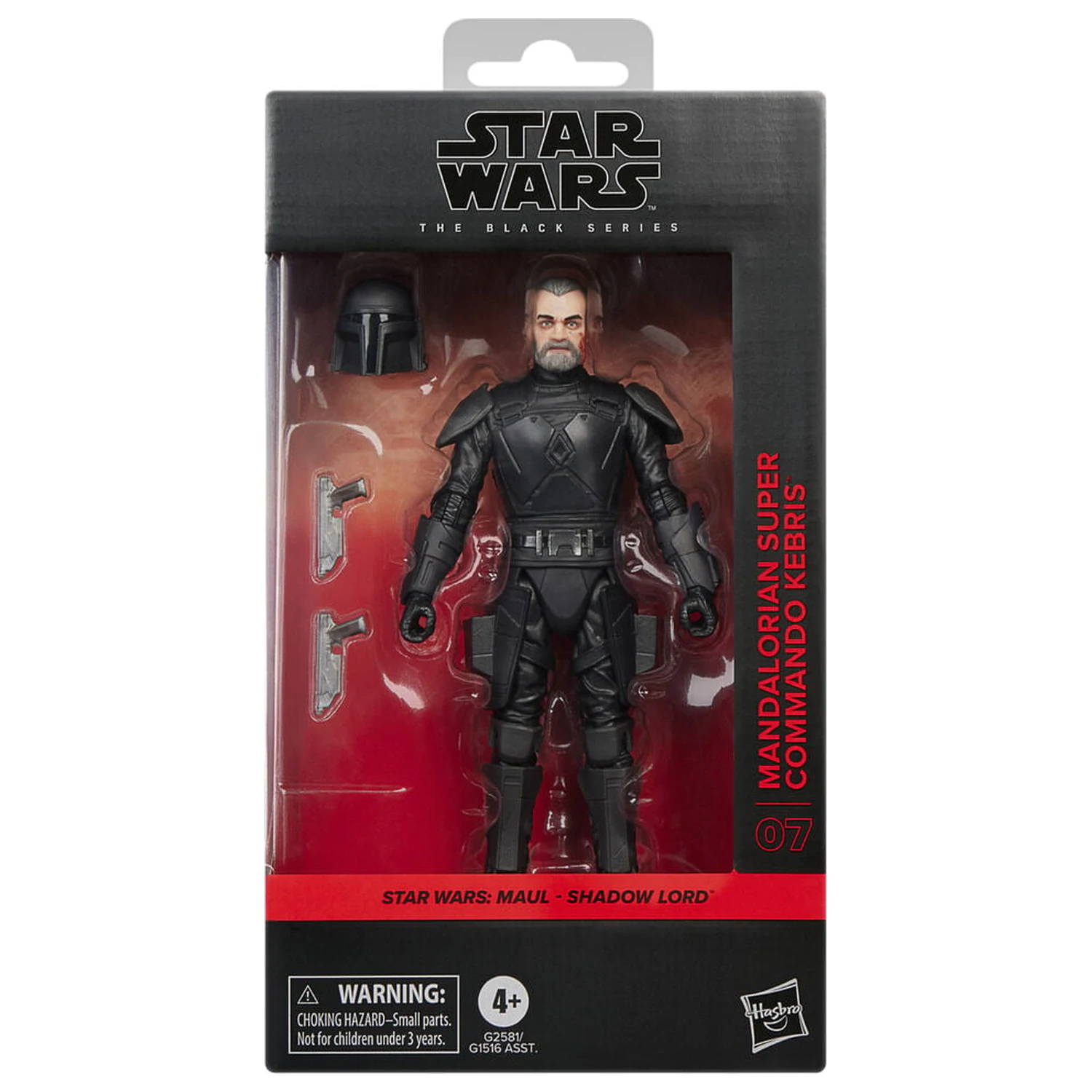 Star Wars Maul - Shadow Lord Mandalorian Super Commando Kebris figure 15cm product photo