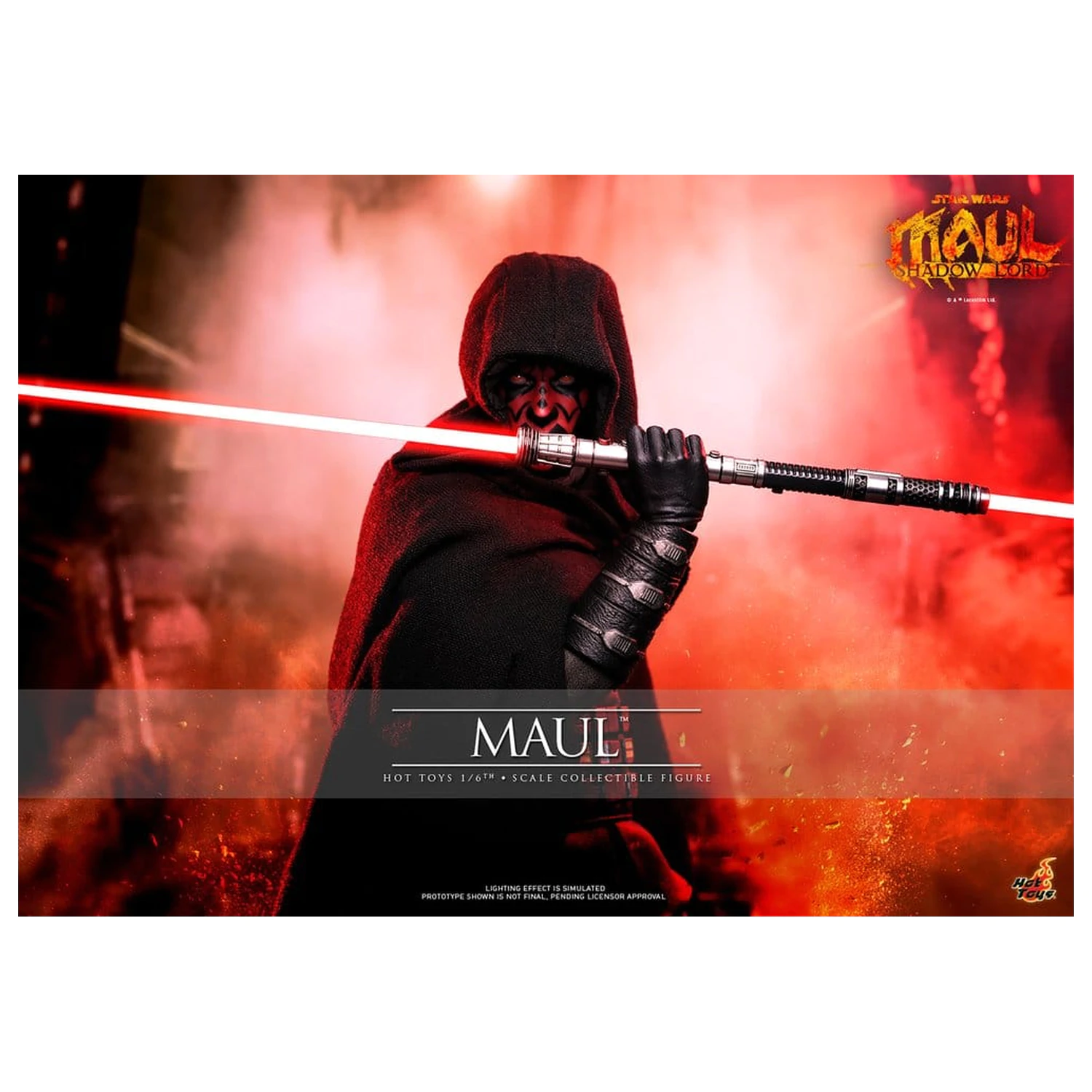 Star Wars: Maul - Shadow Lord Television Masterpiece Action Figure 1/6 Maul 29 cm product photo