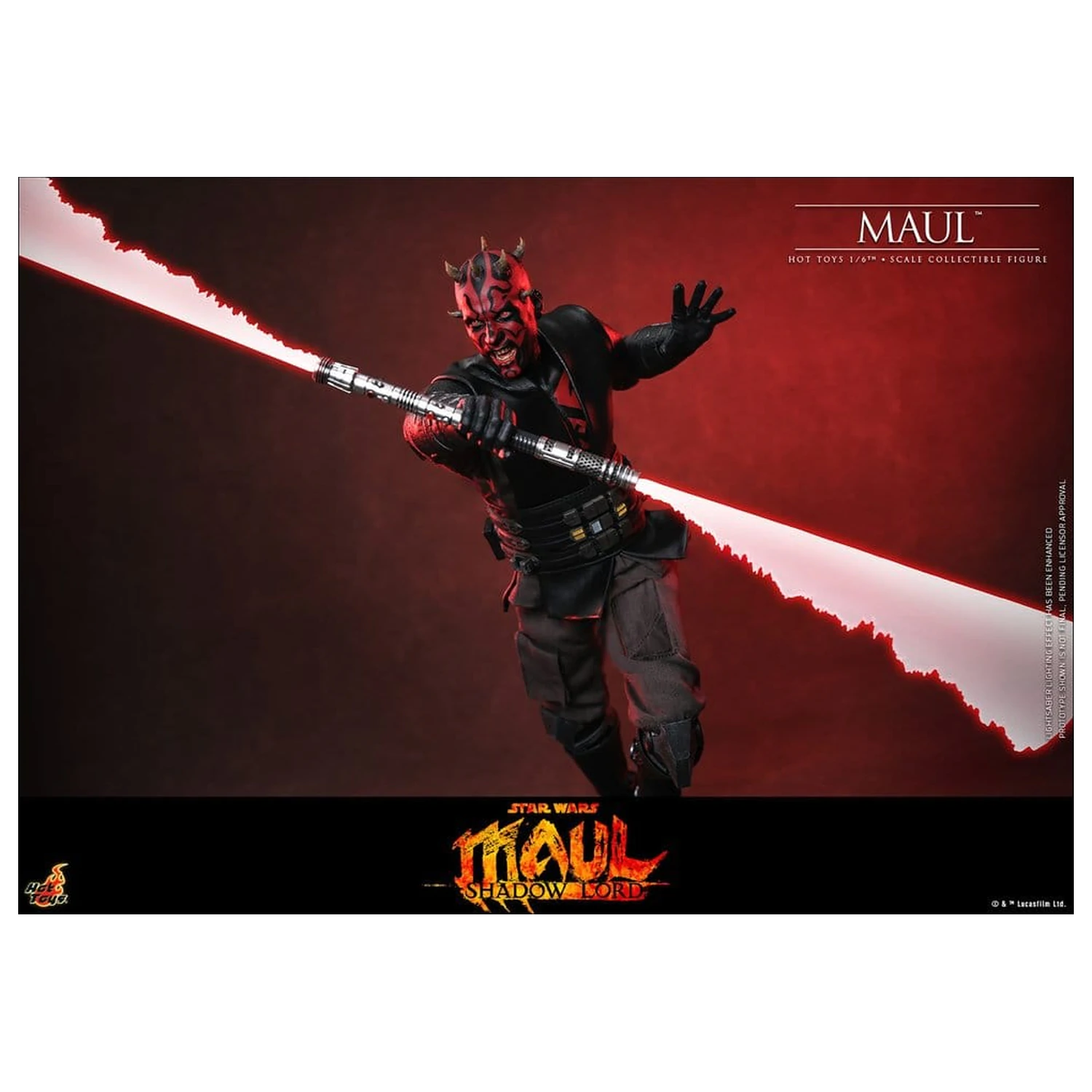 Star Wars: Maul - Shadow Lord Television Masterpiece Action Figure 1/6 Maul 29 cm product photo