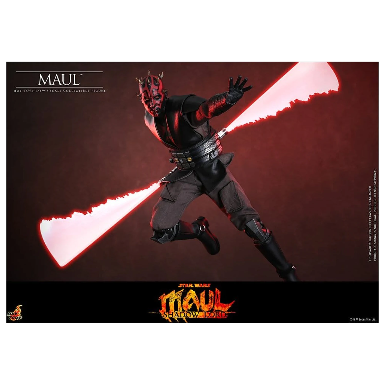 Star Wars: Maul - Shadow Lord Television Masterpiece Action Figure 1/6 Maul 29 cm product photo