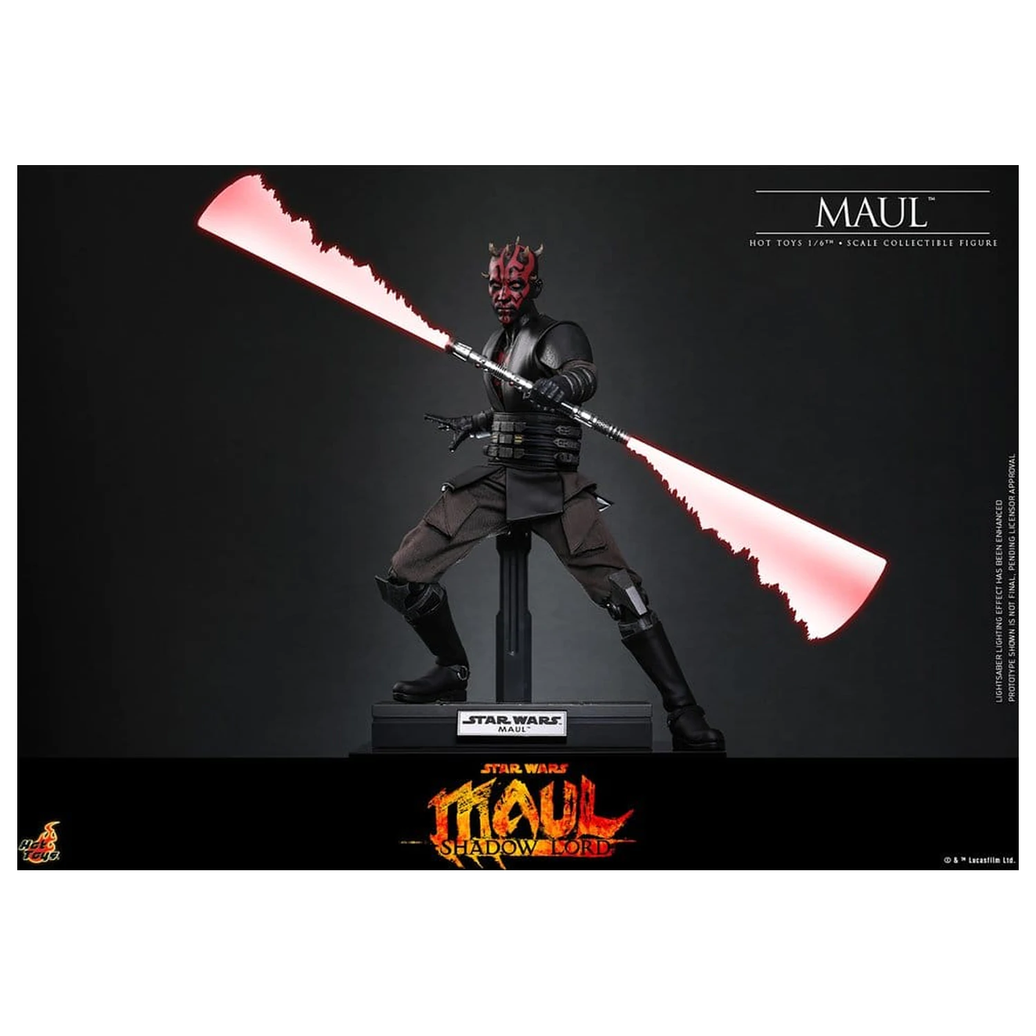 Star Wars: Maul - Shadow Lord Television Masterpiece Action Figure 1/6 Maul 29 cm product photo