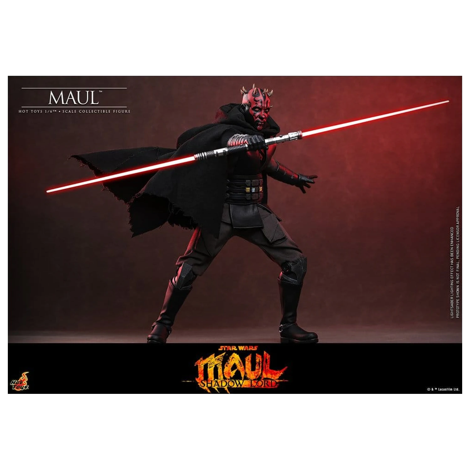 Star Wars: Maul - Shadow Lord Television Masterpiece Action Figure 1/6 Maul 29 cm product photo
