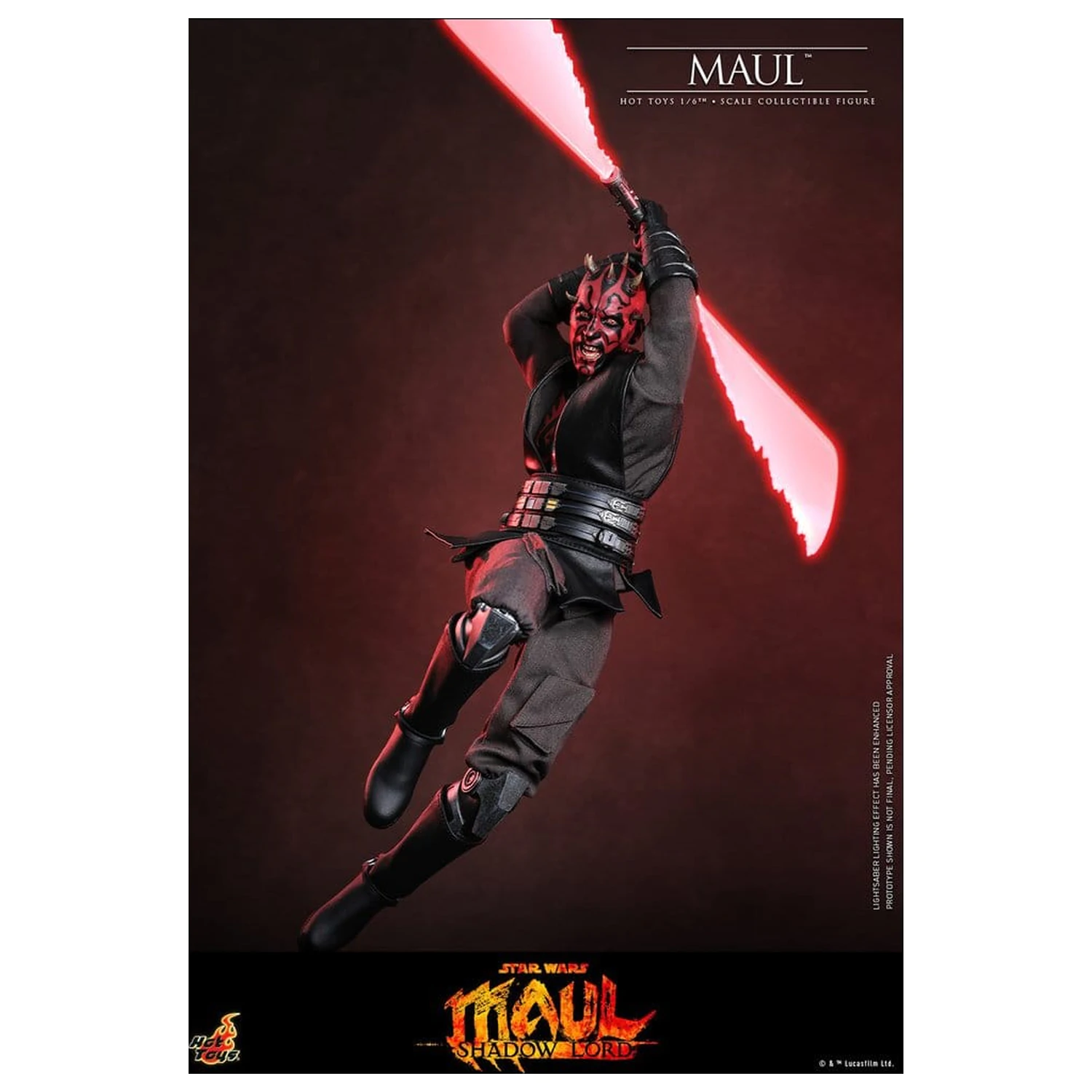 Star Wars: Maul - Shadow Lord Television Masterpiece Action Figure 1/6 Maul 29 cm product photo