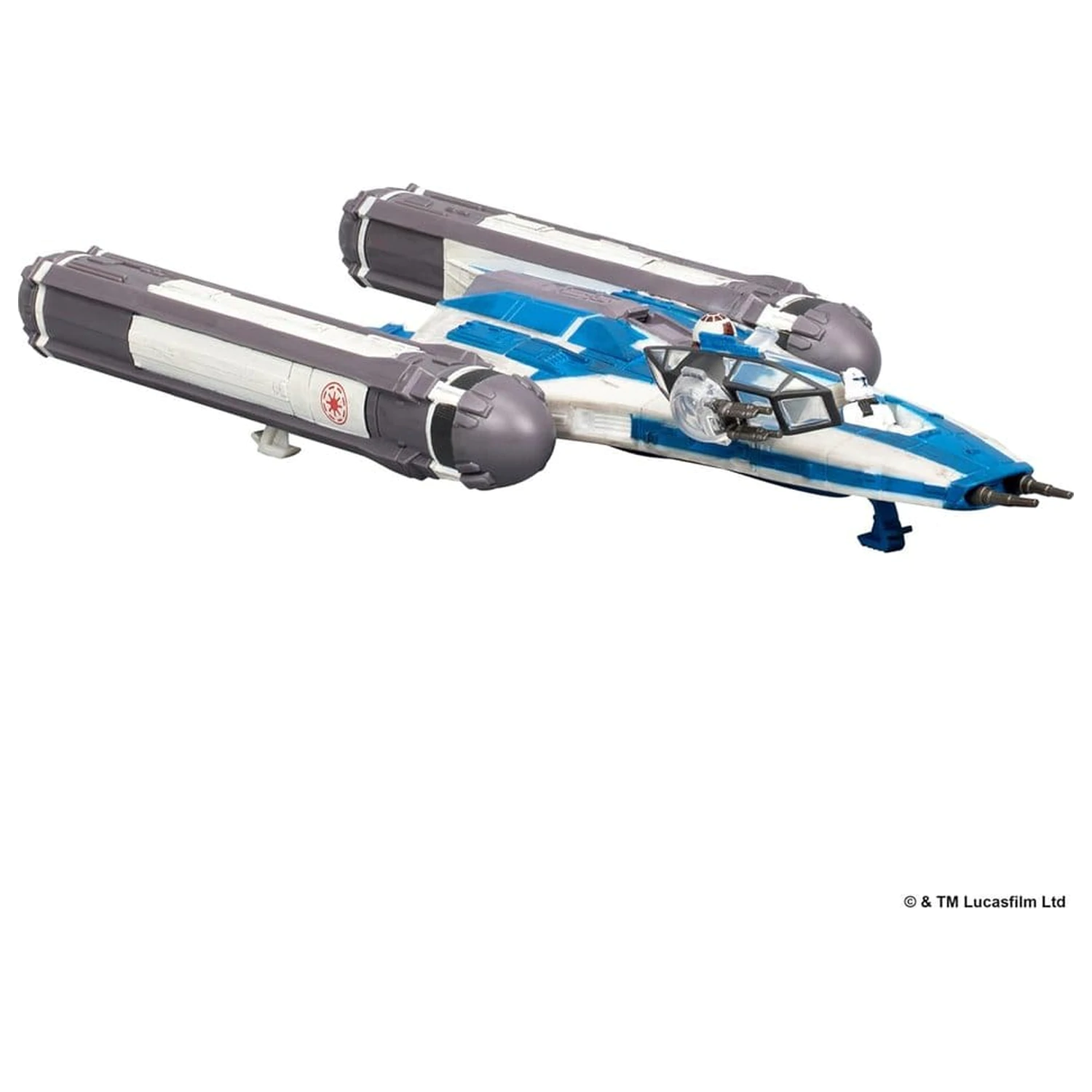 Star Wars Medium Vehicle BTL-B Y-wing Starfighter with Clone Captain Rex 13 cm product photo