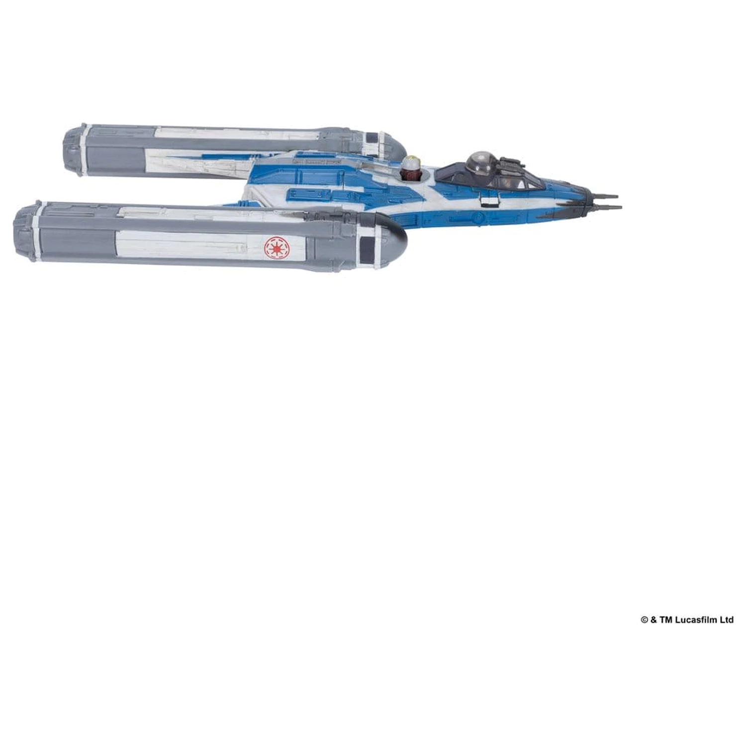 Star Wars Medium Vehicle & Figure BTL-B Y-wing & Ahsoka & R7-A7 product photo
