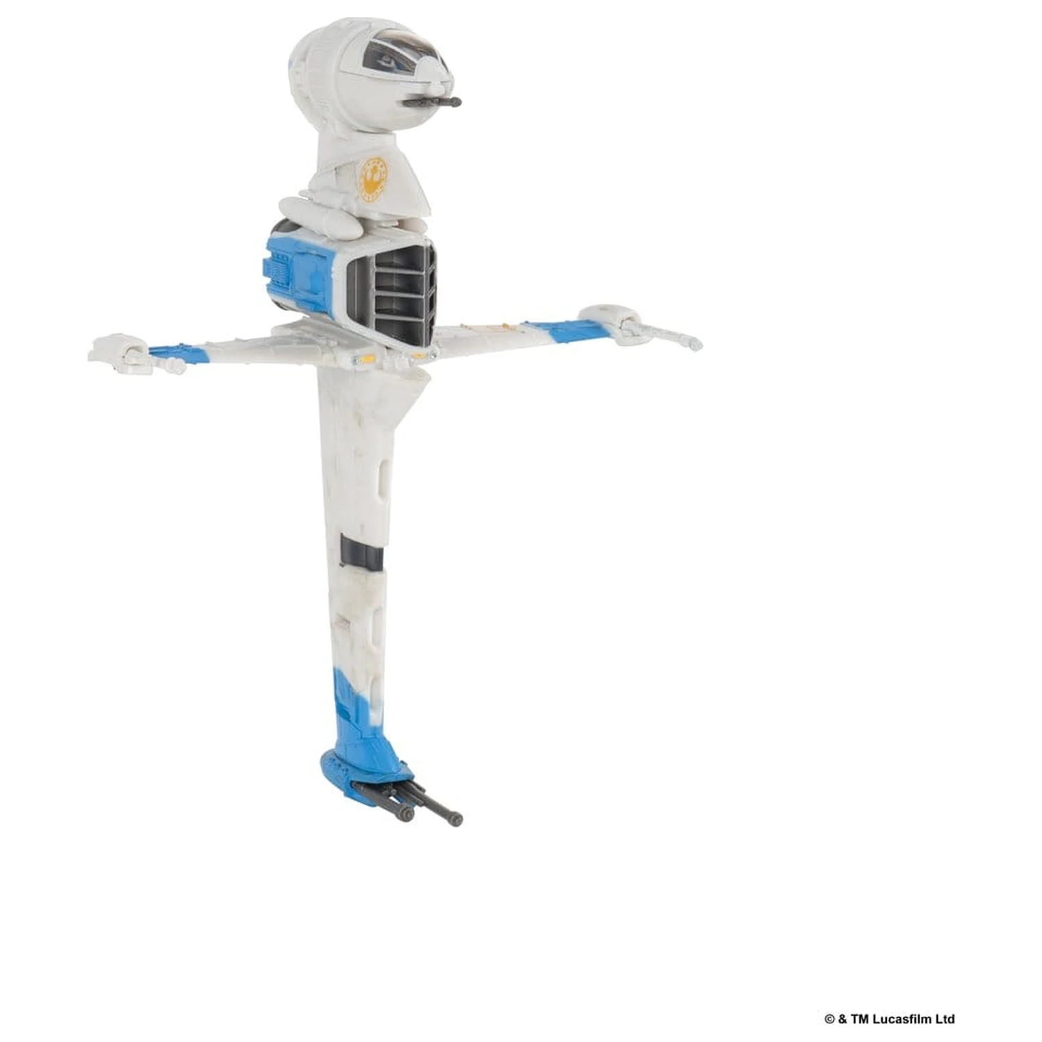 Star Wars Medium Vehicle & Figure New Republic B-wing & B-Wing Pilot product photo