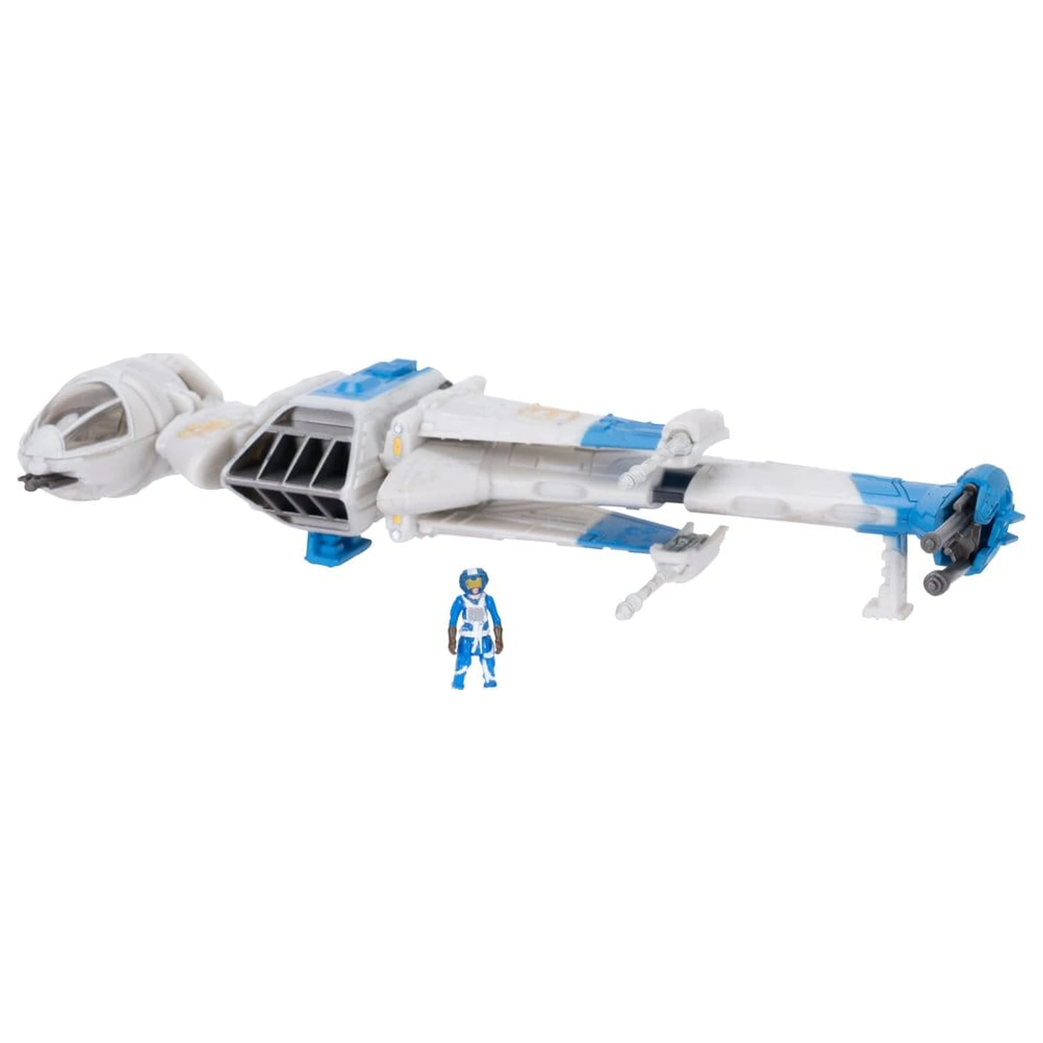 Star Wars Medium Vehicle & Figure New Republic B-wing & B-Wing Pilot product photo