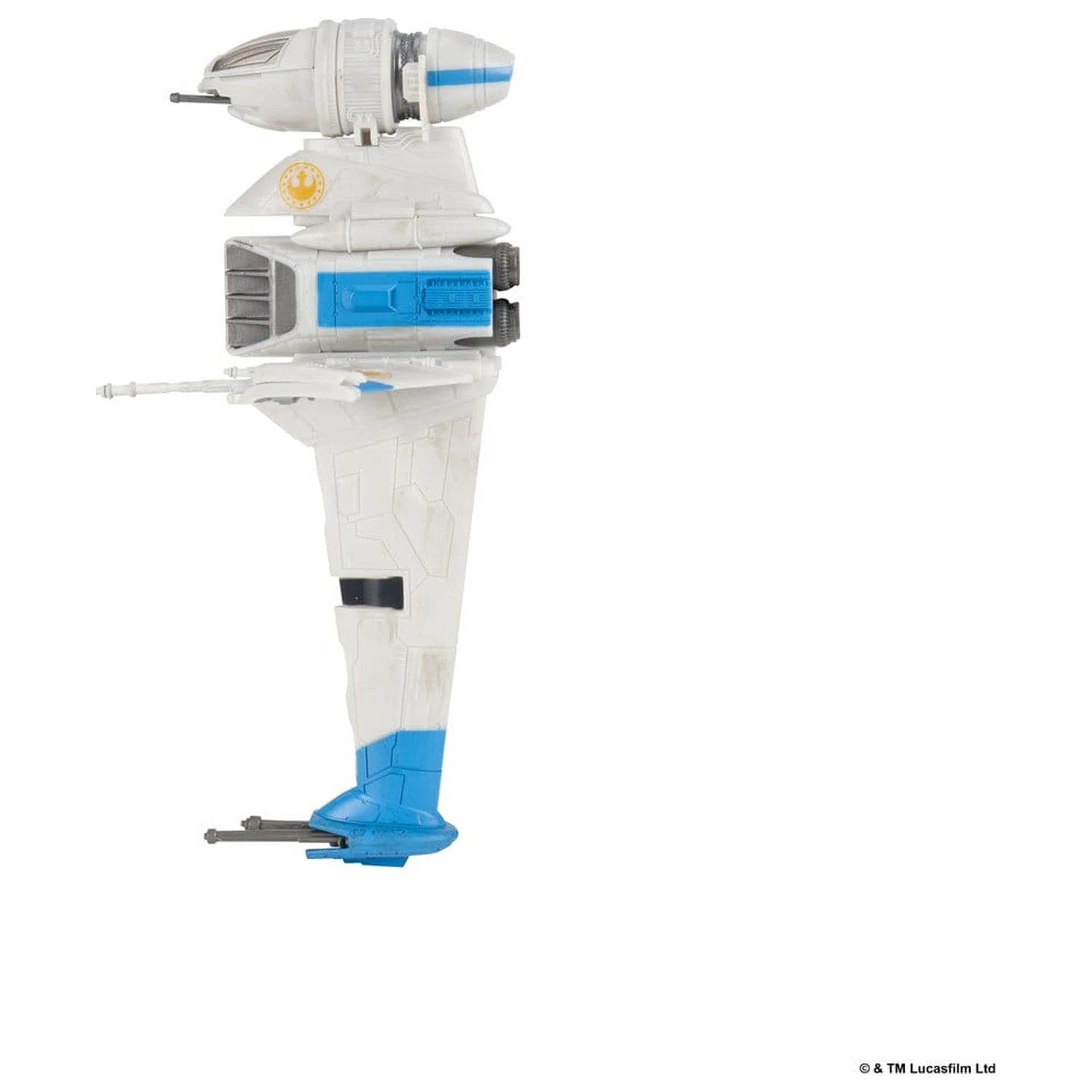 Star Wars Medium Vehicle & Figure New Republic B-wing & B-Wing Pilot product photo
