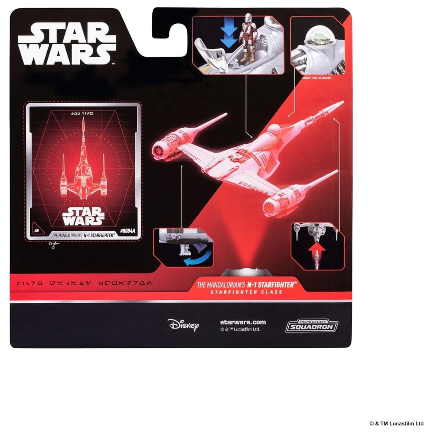 Star Wars Medium Vehicle N1 with Mando 13 cm product photo