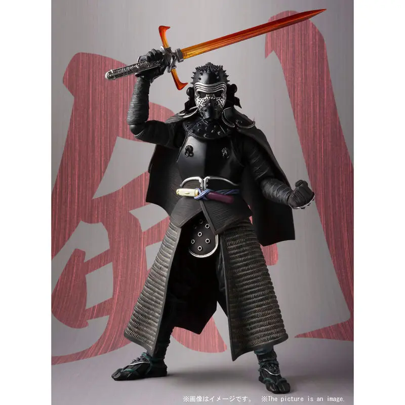 Star Wars Meisho Movie Realization Samurai Kylo Ren articulated figure 18cm product photo