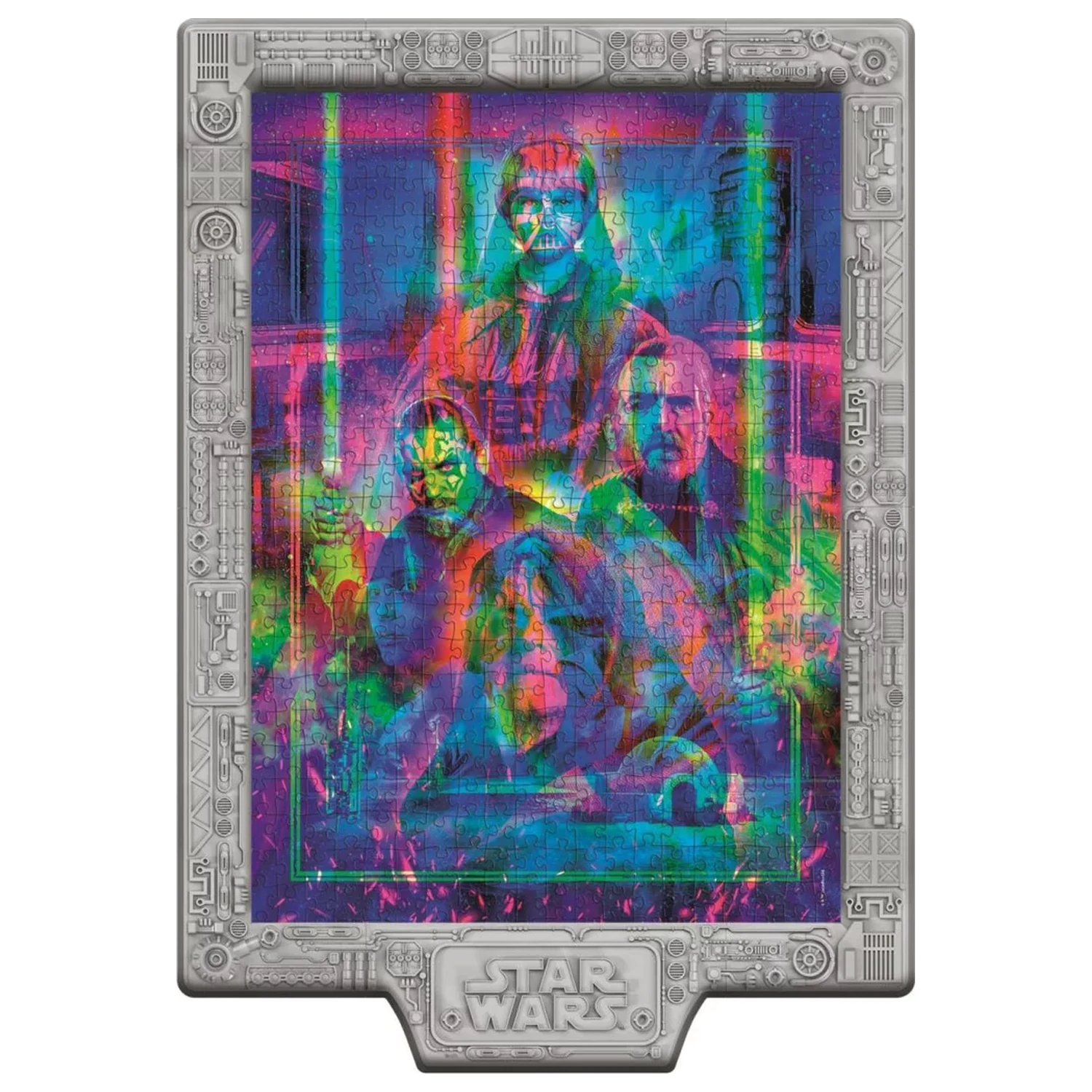 Star Wars Metamorphic 520-piece puzzle with LED frame product photo