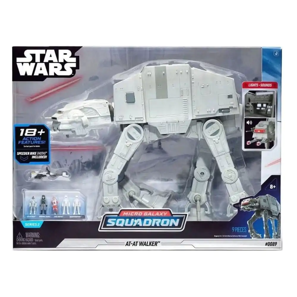 Star Wars Micro Galaxy Squadron Feature Vehicle with Figures Assault Class AT-AT 24 cm product photo
