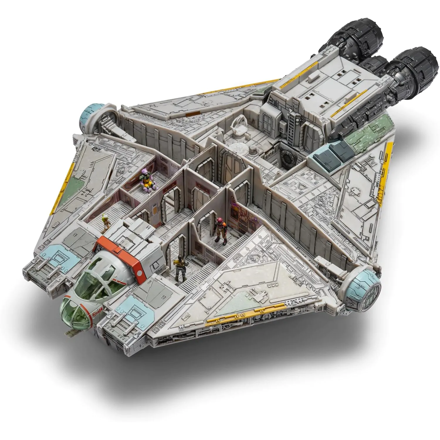 Star Wars Micro Galaxy Squadron Ghost Feature Vehicle with Figures product photo
