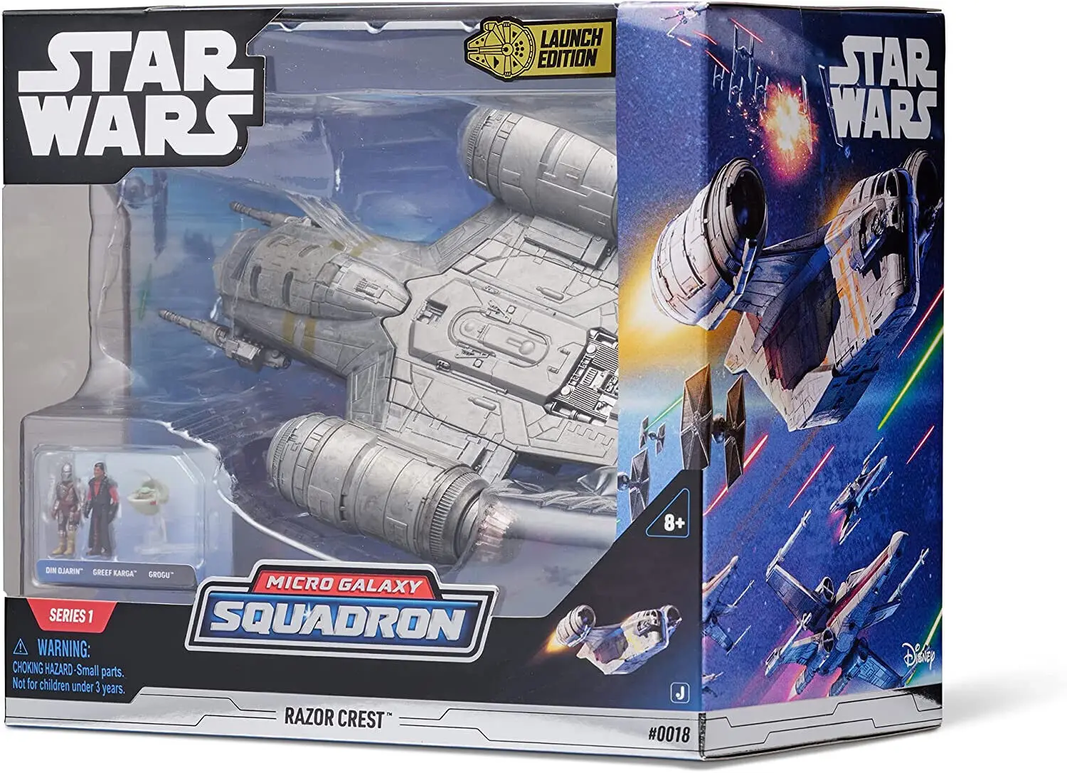 Star Wars Micro Galaxy Squadron Vehicle with Figures with Figures Razor Crest 20 cm product photo
