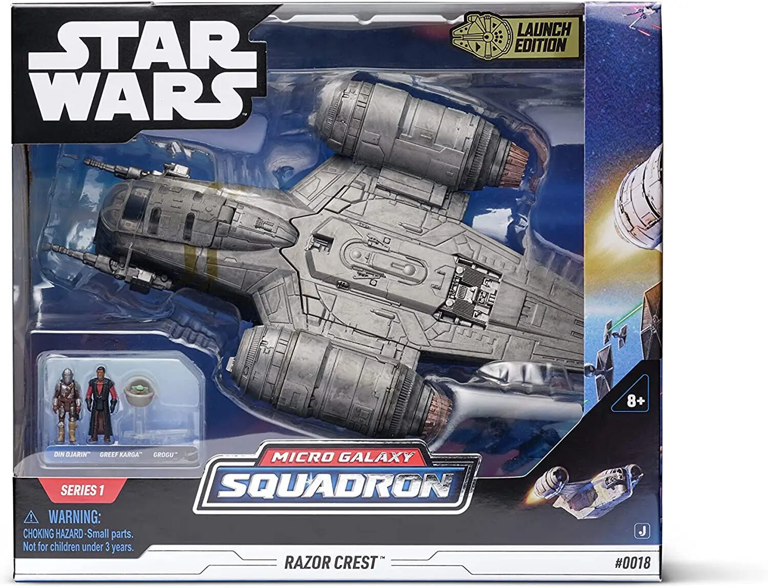 Star Wars Micro Galaxy Squadron Vehicle with Figures with Figures Razor Crest 20 cm product photo