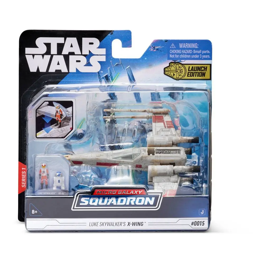 Star Wars Micro Galaxy Squadron Vehicle with Luke Skywalker`s X-Wing 12 cm product photo
