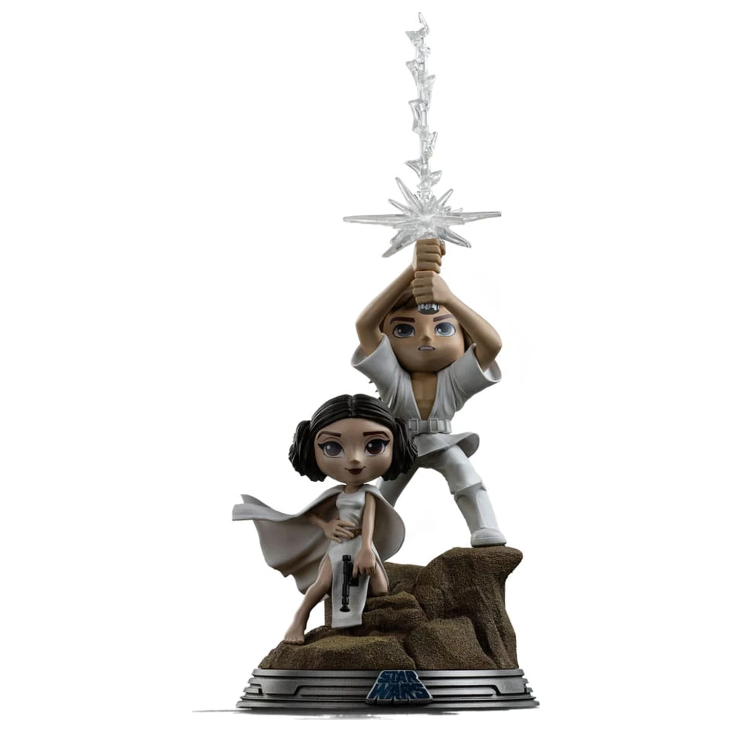 Star Wars Mini Co. PVC Figure Luke & Leia 30 cm   product photo