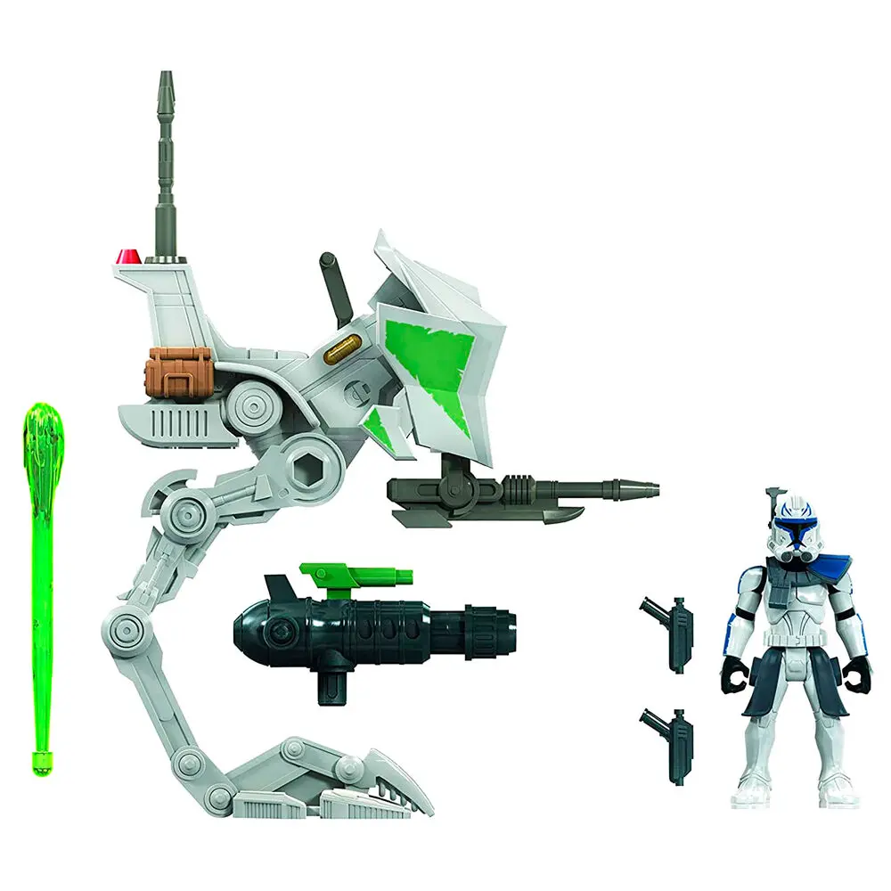 Star Wars Mission Fleet Captain Rex + AT-RT set figure product photo