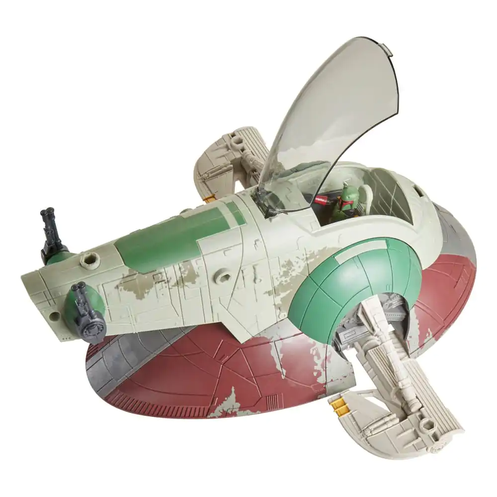 Star Wars Mission Fleet Fahrzeug Vehicle with Figure Firespray with Boba Fett 6 cm product photo
