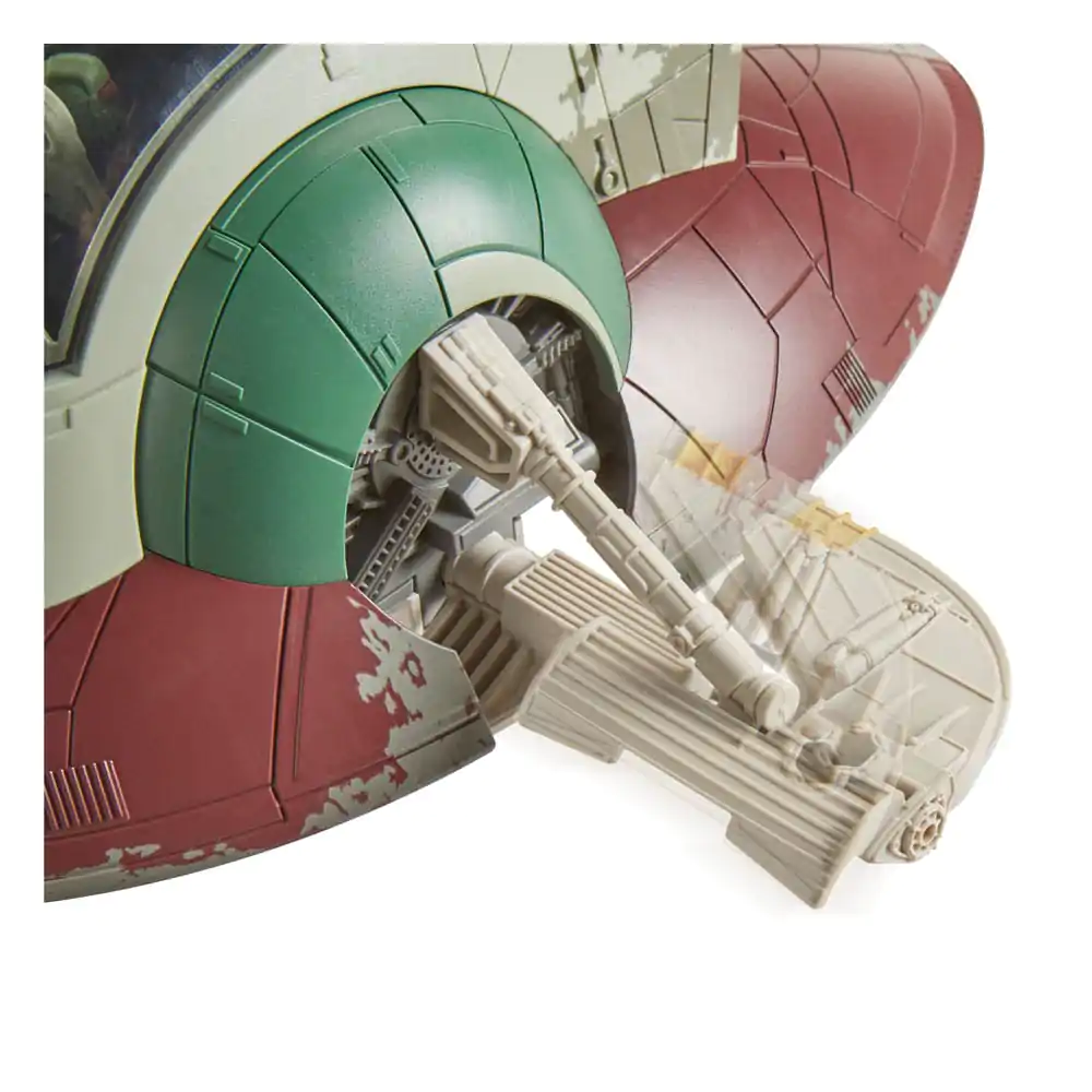 Star Wars Mission Fleet Fahrzeug Vehicle with Figure Firespray with Boba Fett 6 cm product photo