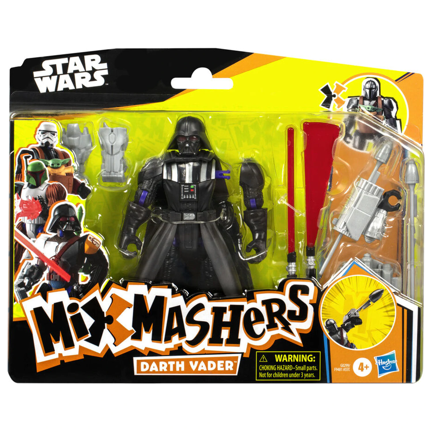 Star Wars Mix Mashers Darth Vader Deluxe figure 12cm product photo