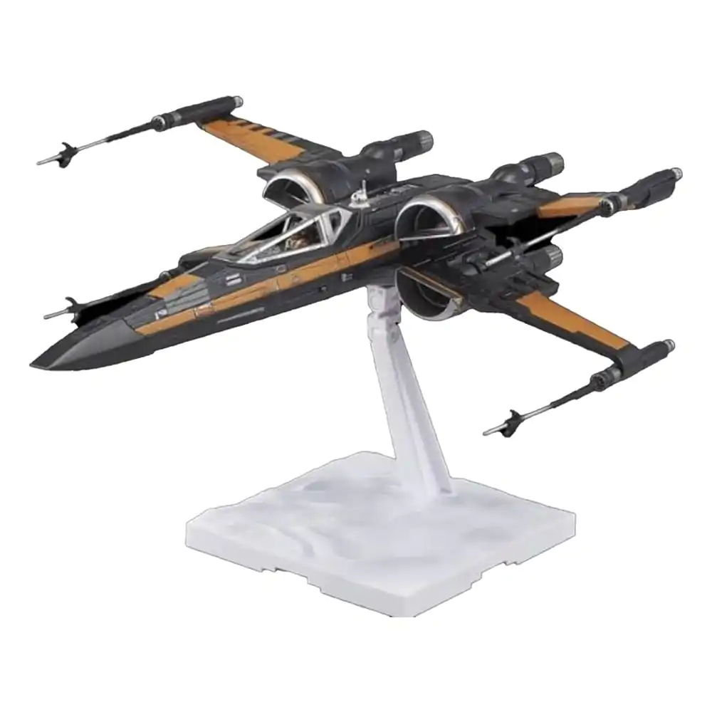 Star Wars Model Kit 1/72 Poe's X-Wing Fighter 17 cm product photo