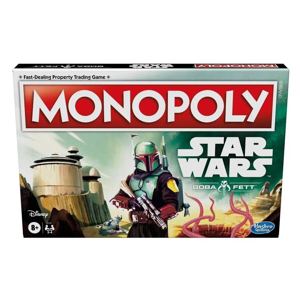 Star Wars Board Game Monopoly Boba Fett Edition *English Version* product photo