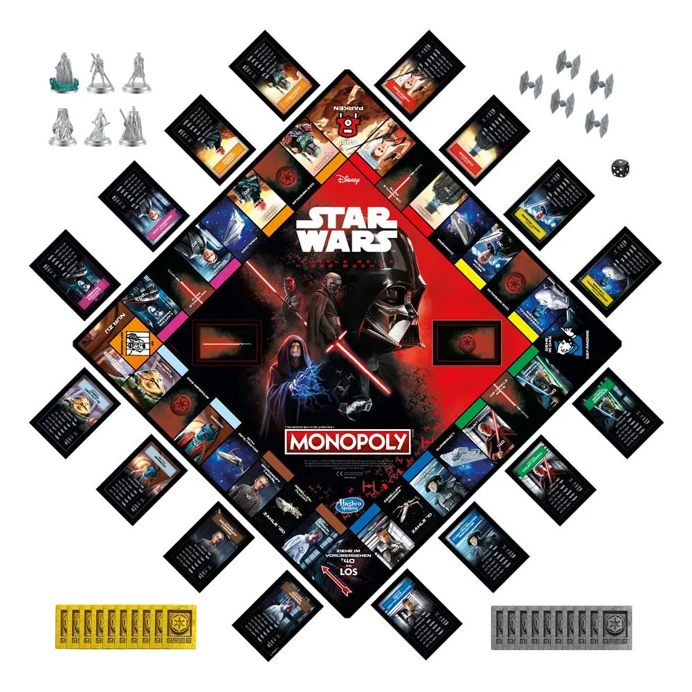 Star Wars Board Game Monopoly Dark Side Edition *German Version* product photo