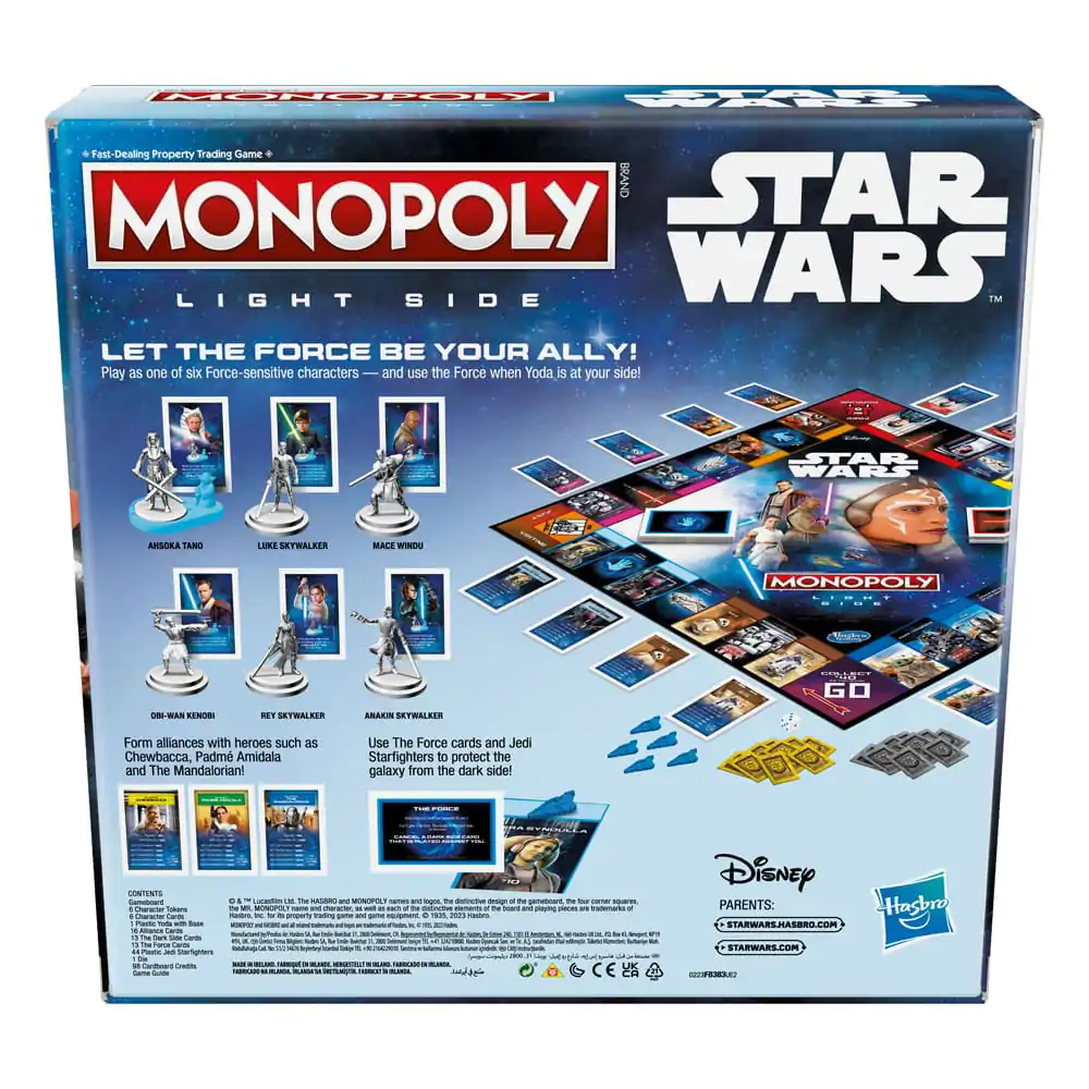 Star Wars Board Game Monopoly Light Side Edition *English Version* product photo