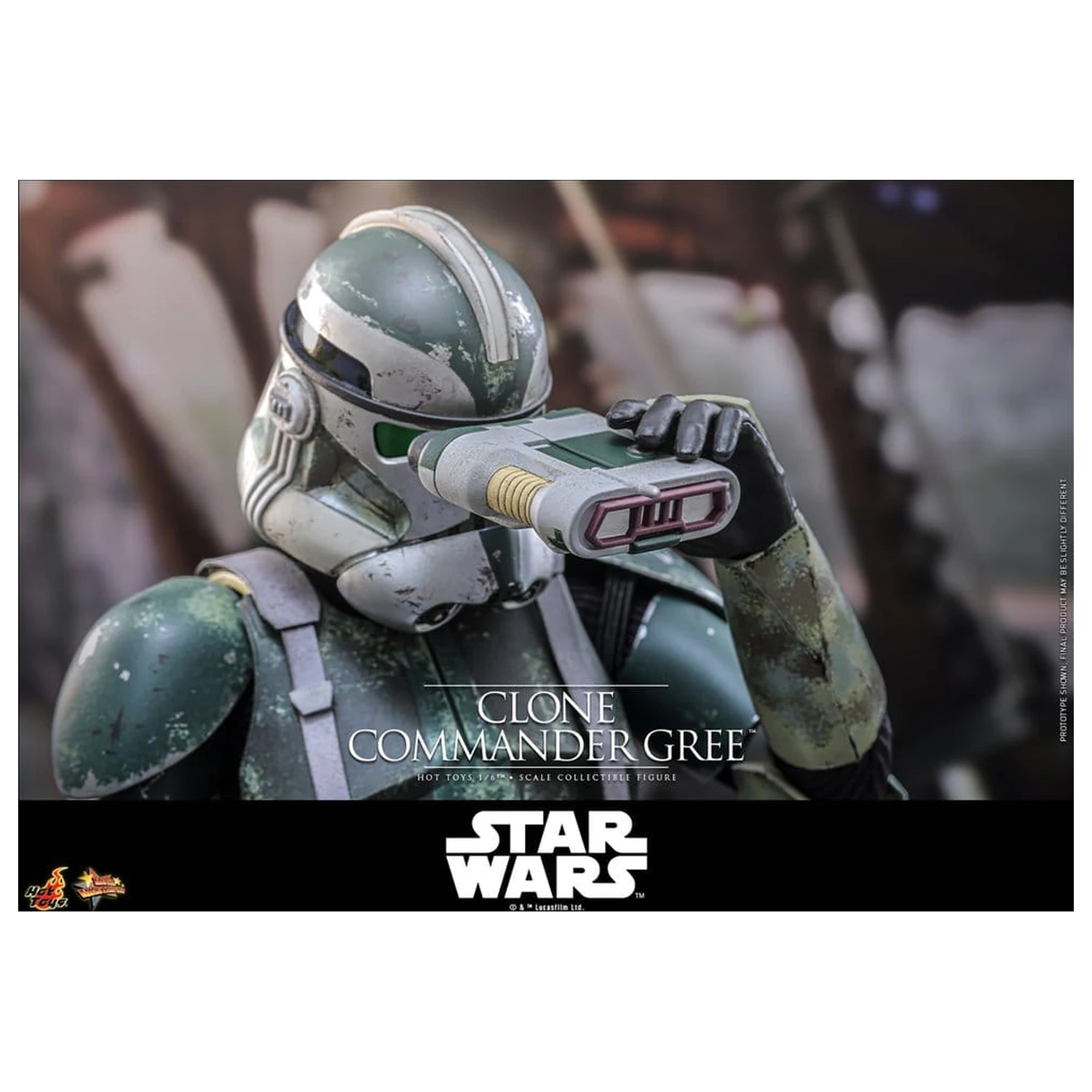 Star Wars Movie Masterpiece Action Figure 1/6 Clone Commander Gree 30 cm product photo