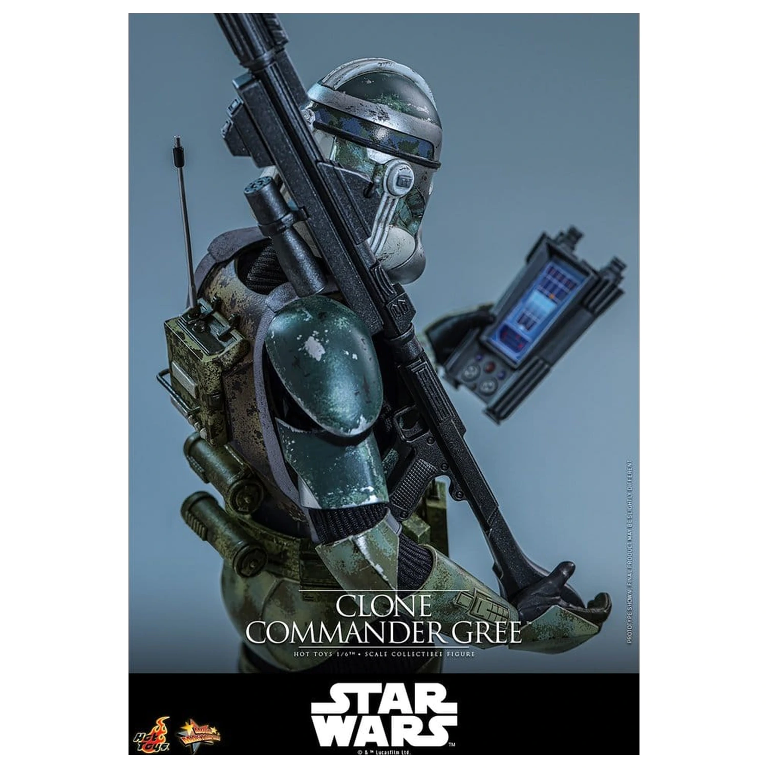Star Wars Movie Masterpiece Action Figure 1/6 Clone Commander Gree 30 cm product photo