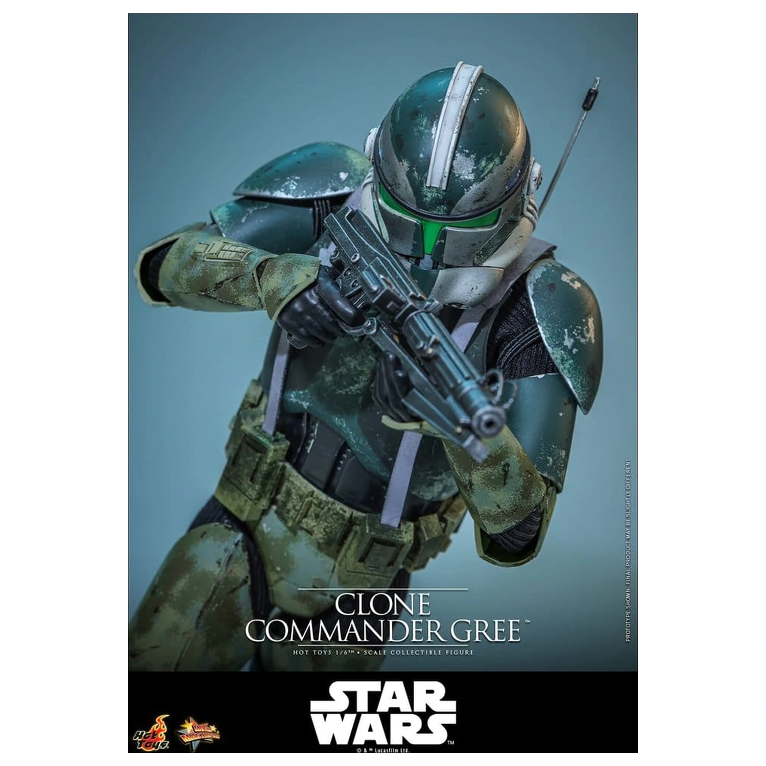 Star Wars Movie Masterpiece Action Figure 1/6 Clone Commander Gree 30 cm product photo