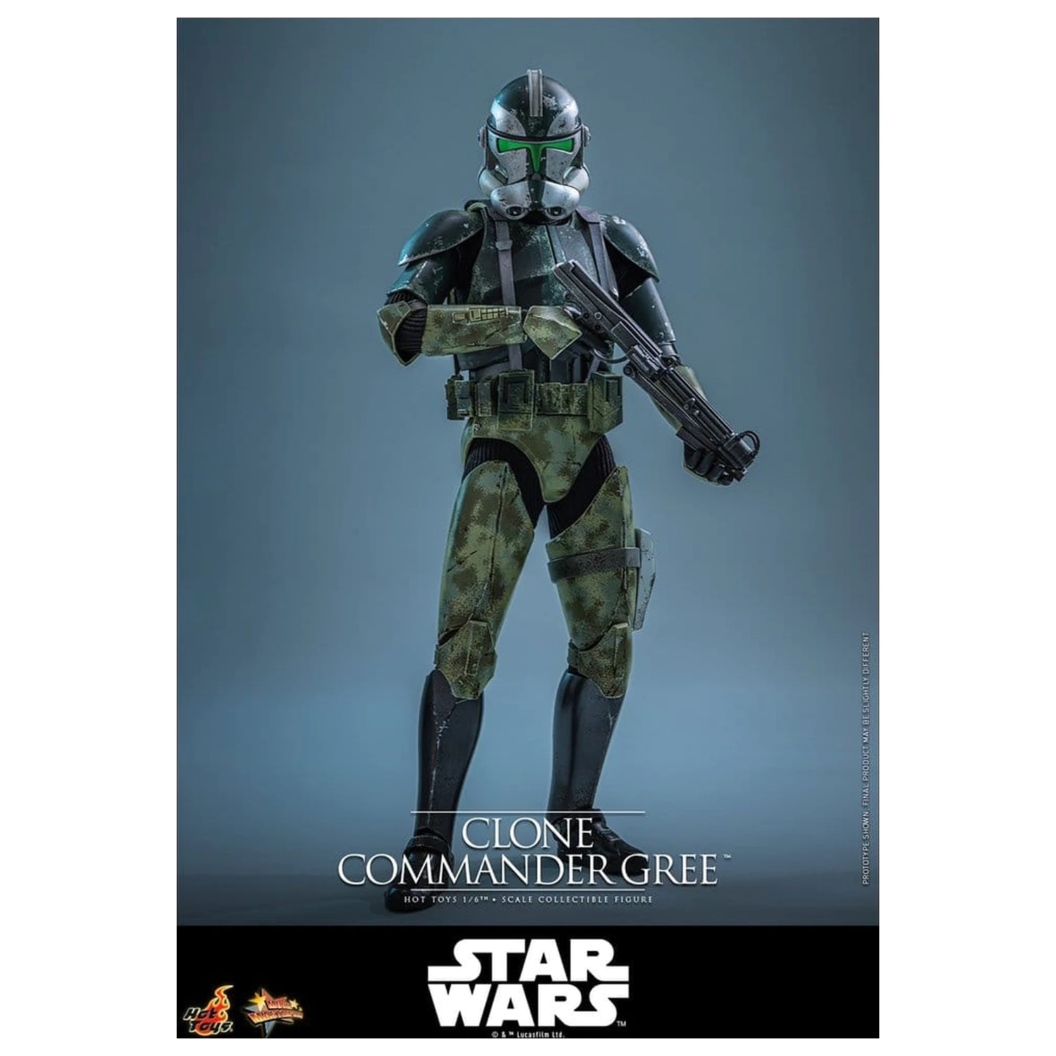 Star Wars Movie Masterpiece Action Figure 1/6 Clone Commander Gree 30 cm product photo