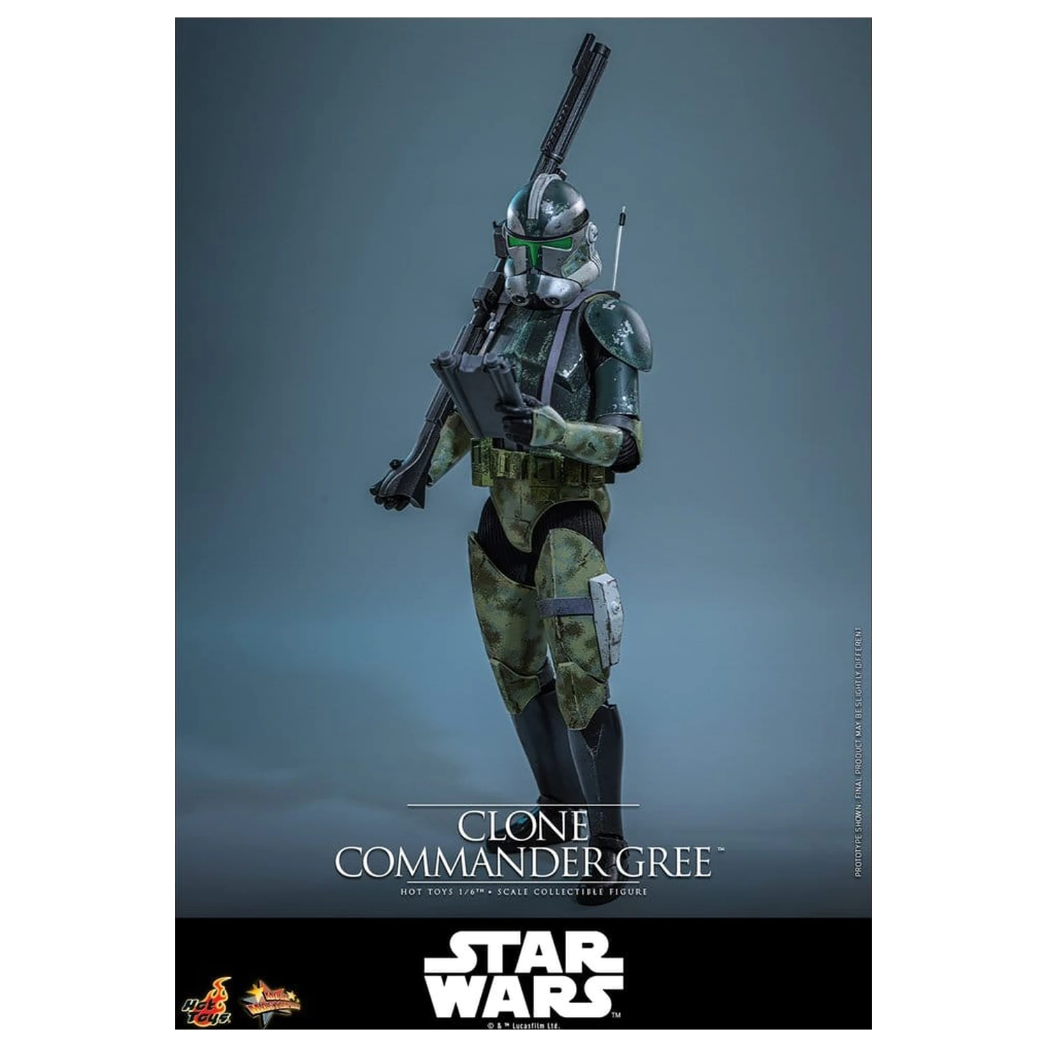 Star Wars Movie Masterpiece Action Figure 1/6 Clone Commander Gree 30 cm product photo