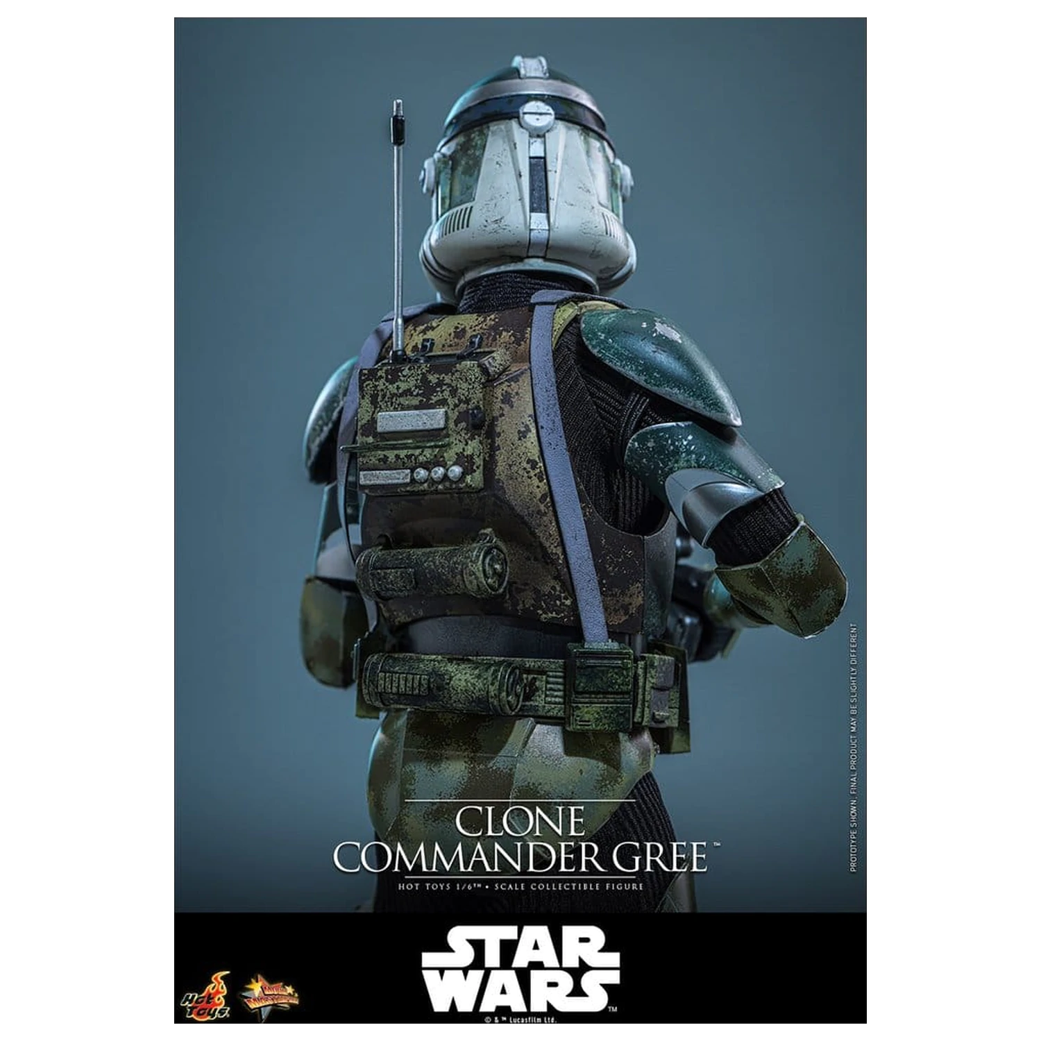 Star Wars Movie Masterpiece Action Figure 1/6 Clone Commander Gree 30 cm product photo