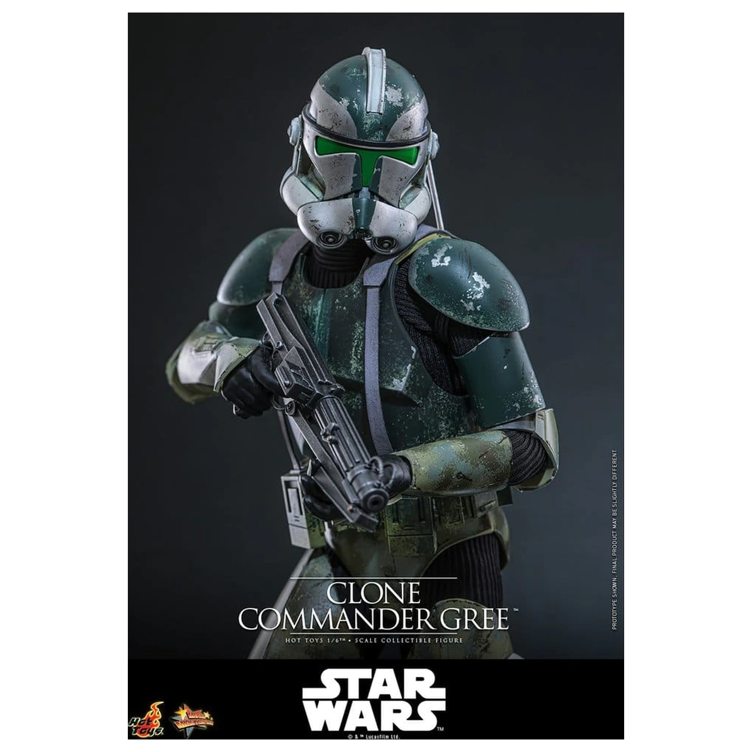 Star Wars Movie Masterpiece Action Figure 1/6 Clone Commander Gree 30 cm product photo