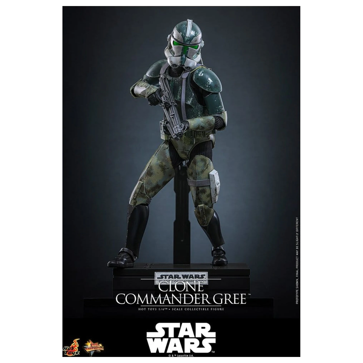 Star Wars Movie Masterpiece Action Figure 1/6 Clone Commander Gree 30 cm product photo